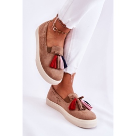 PS1 Pantofi de damă Slip-On maro Venira 2