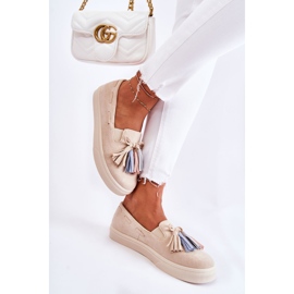PS1 Pantofi de damă Slip-On Bej Venira 4