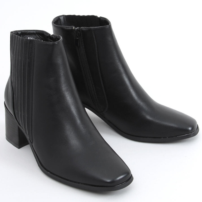 Tocuri înalte Tama Black negru 2