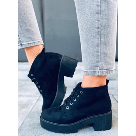 Pantofi cu șireturi Fillo Black negru 5
