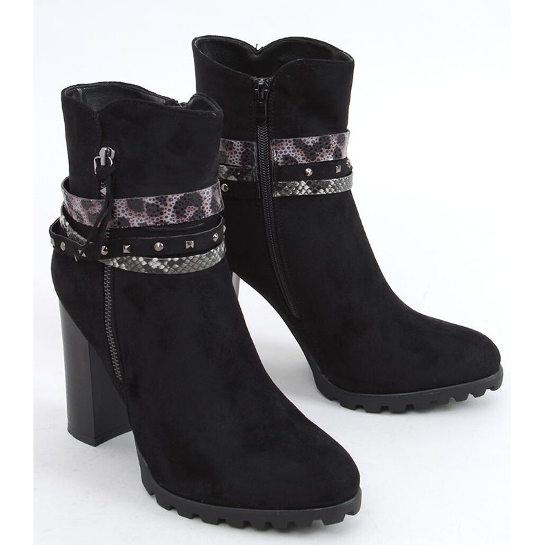 Black Soma Tocuri înalte negre negru 1