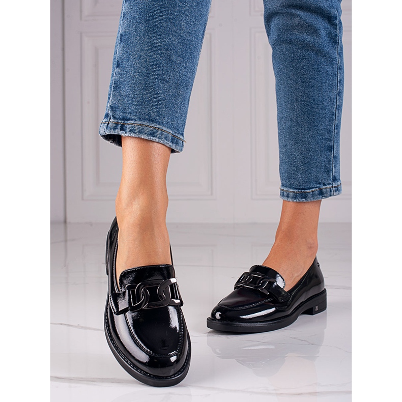 W. Potocki Pantofi lacuiti negri v. Potocki negru 1