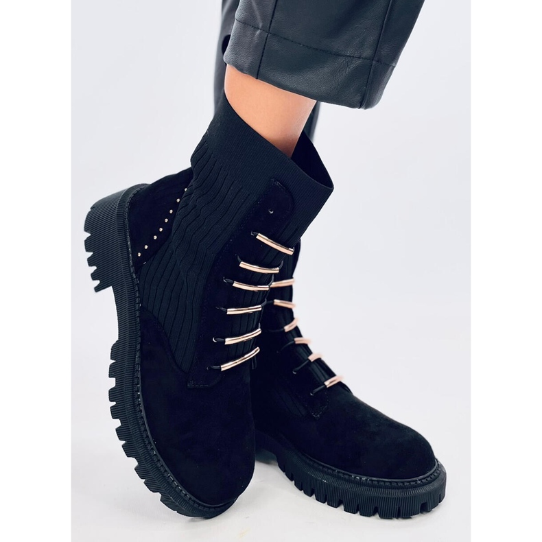 Muncitori cu ciorap Rio Black negru 1