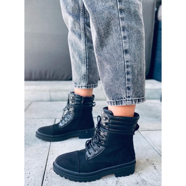 Cizme de lucru dama Gaba Black negru 2