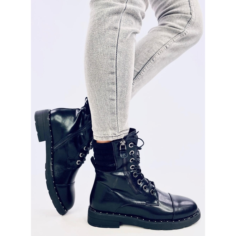 Cizme Lone Black negru 2 Cizme Lone Black negru 2