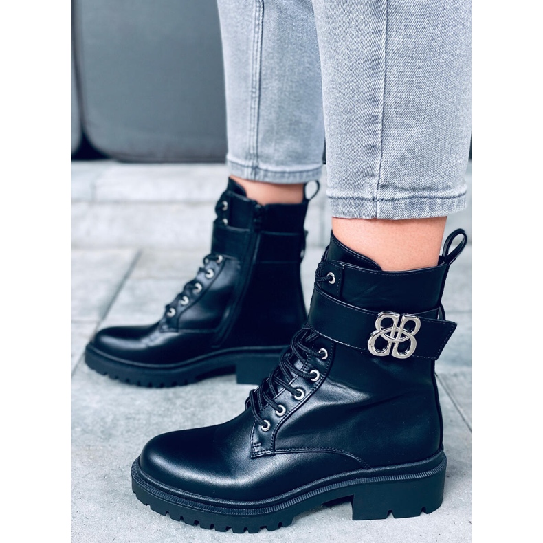 Cizme dama Gilmo Black negru 1