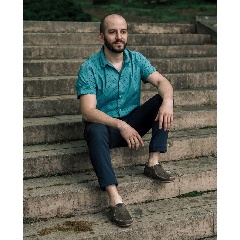 Olivier Încălțăminte pentru bărbați mocasin 906 pentru maro de vară gri 5 Olivier Încălțăminte pentru bărbați mocasin 906 pentru maro de vară gri 5