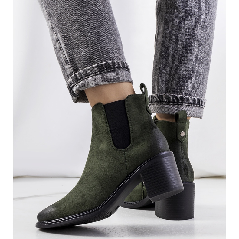 Cizme Aston verzi verde 1 Cizme Aston verzi verde 1