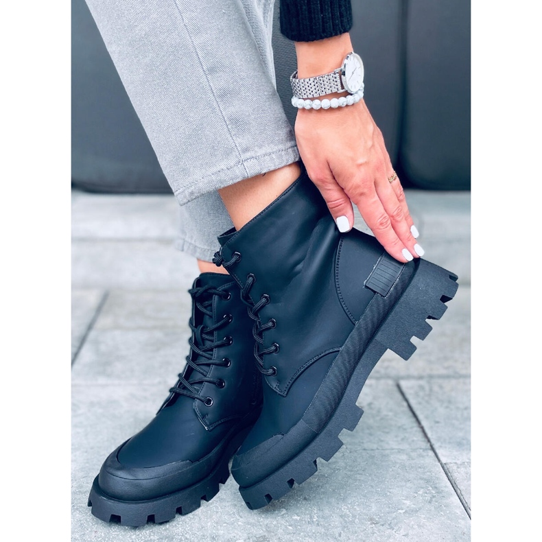 Cizme de trekking Arlen Black negru 1