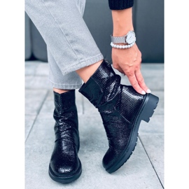 Cizme de dama Gunn Black negru 1