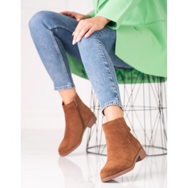 Cizme joase maro Shelovet pentru femei 2 Cizme joase maro Shelovet pentru femei 2