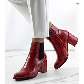 Cizme roșii Easthaven roșu 1