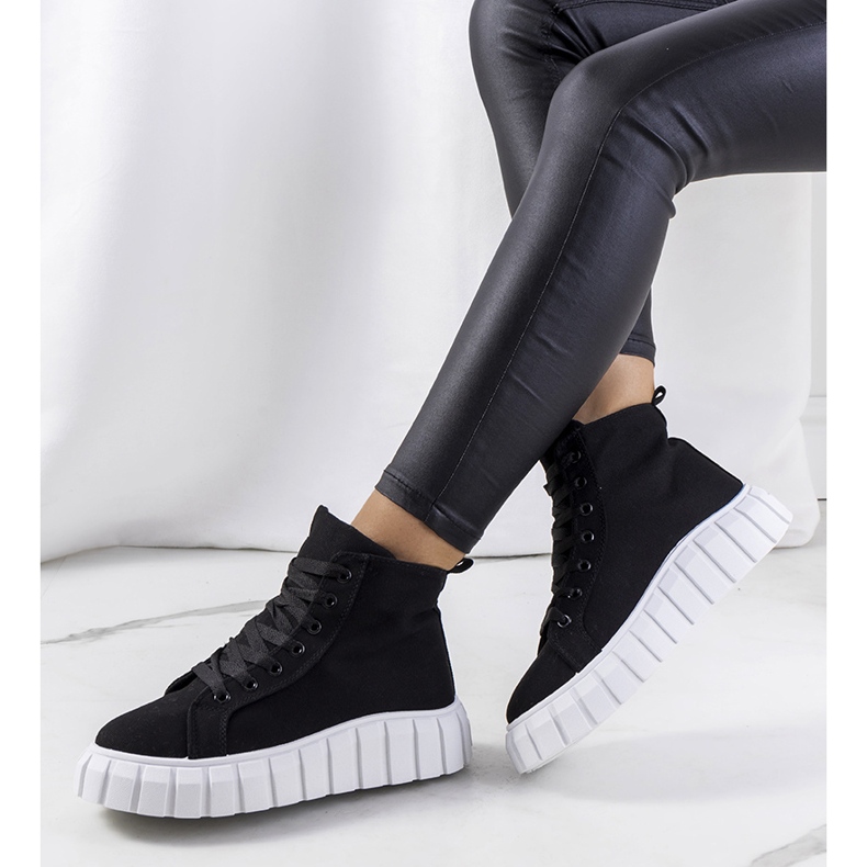 BM Tenisi negri pe platforma Horizo negru 1