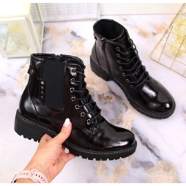 Cizme izolate negre Vinceza W JAN140A negru 1