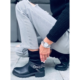 Cizme protectoare Lorde Black negru 1 Cizme protectoare Lorde Black negru 1