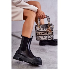 PG1 Ghete Classic High Workers Black Bassti negru 2 PG1 Ghete Classic High Workers Black Bassti negru 2