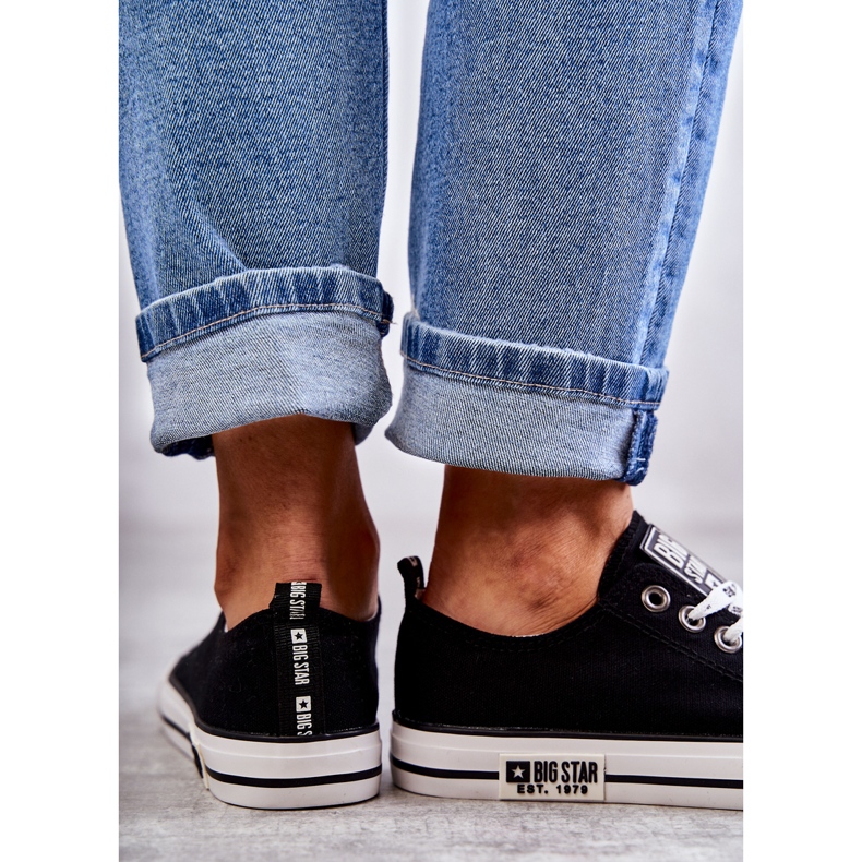 Pantofi de damă Material Big Star KK274102 Negru 1