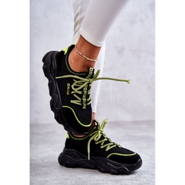 Pantofi de damă cu sistem de spumă cu memorie Big Star KK274028 Negri negru 2