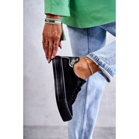 Pantofi de damă Material Big Star KK274036 Negru 2