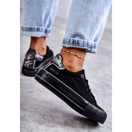 Pantofi de damă Material Big Star KK274036 Negru 1