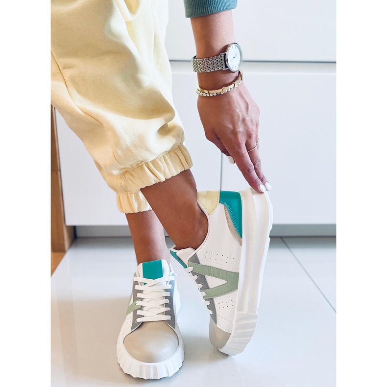 PA1 Tenisi dama Melody Beige alb 2