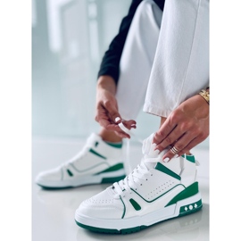 PA1 Tenisi Liam Green pentru glezne alb 1