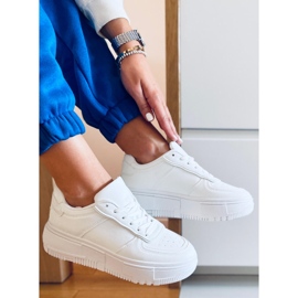 PA1 Tenisi Colin All White de damă alb 1