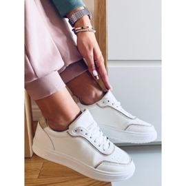 PA1 adidasi Josie Golden pentru dama alb de aur 2 PA1 adidasi Josie Golden pentru dama alb de aur 2