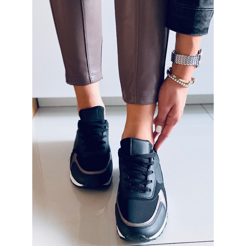 PA1 Pantofi sport de damă Midge Black negru 2