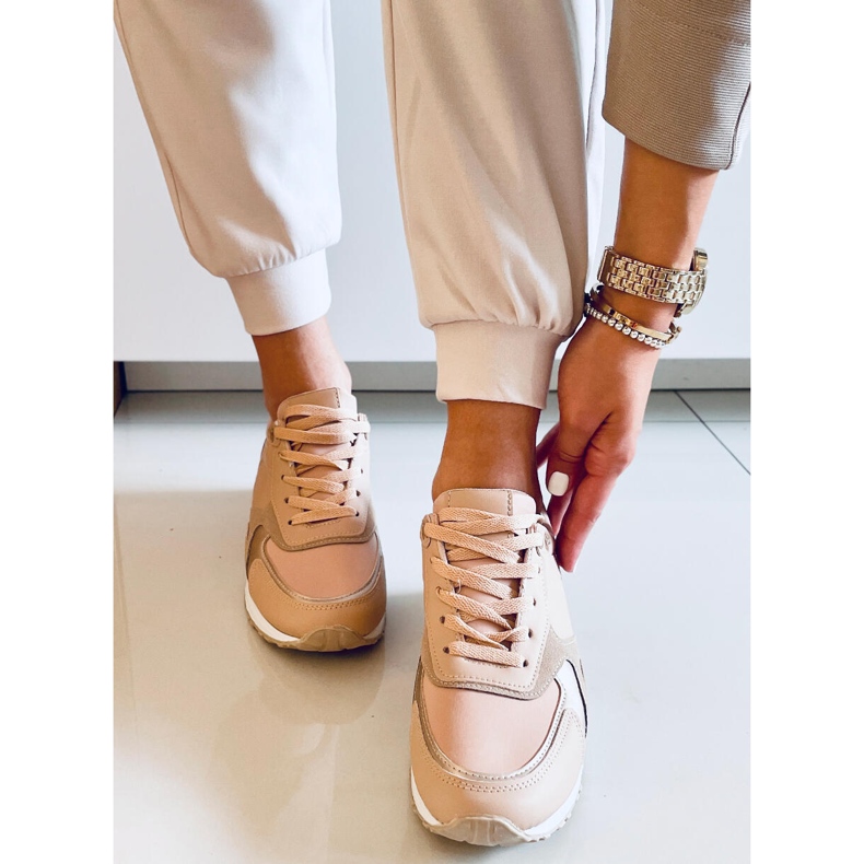 PA1 Pantofi sport de damă Midge Khaki bej 1