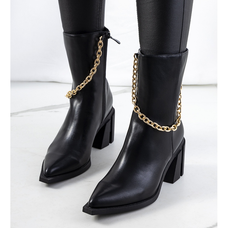 Cizme de cowboy Massa negre negru 1