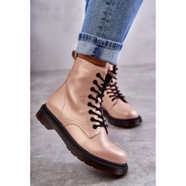 PG1 Cizme dama cizme legate roz Lavita 2