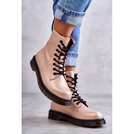 PG1 Cizme dama cizme legate roz Lavita 1