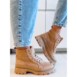 PA1 Adidași de trekking Baghra Khaki bej kaki 2