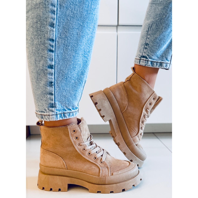 PA1 Adidași de trekking Baghra Khaki bej kaki 2