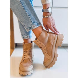 PA1 Adidași de trekking Baghra Khaki bej kaki 1