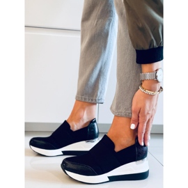 PA1 Pantofi cu pană Zelda Black negru 2