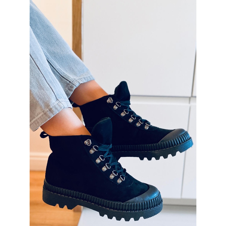 PA1 Tenisi de trekking Malyen Black negru 1