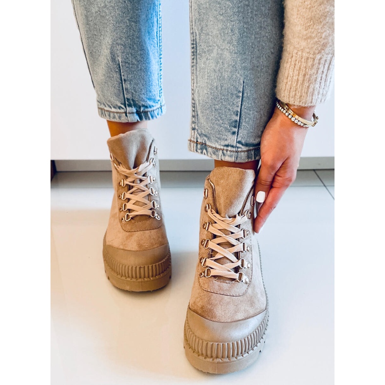 PA1 Adidași de trekking Malyen Khaki bej 1