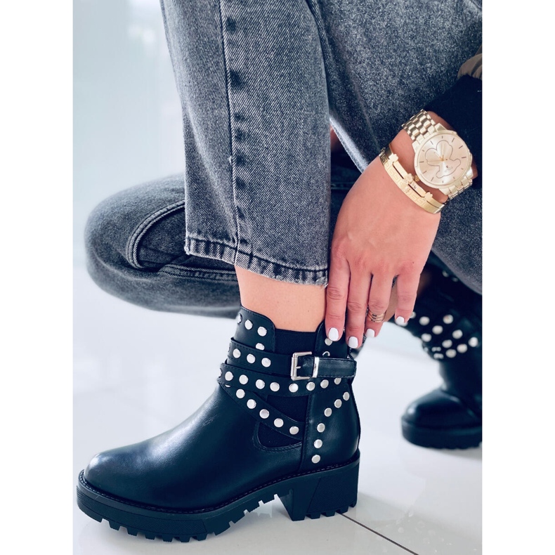 Cizme cu crampoane Hurt Black negru 2 Cizme cu crampoane Hurt Black negru 2