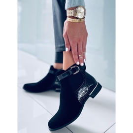 BM Cizme Chelsea de damă Francine Black negru 2