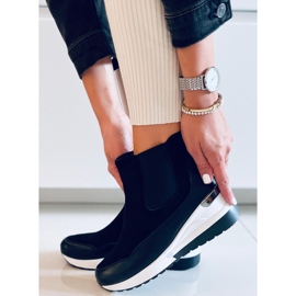 Cizme cu pană Byers Negro negru 1