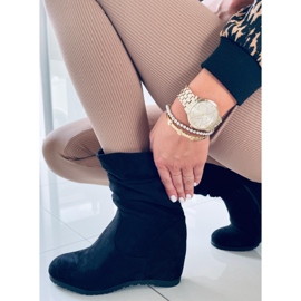 PA1 Cizme cu pană Fiona Negro negru 2 PA1 Cizme cu pană Fiona Negro negru 2