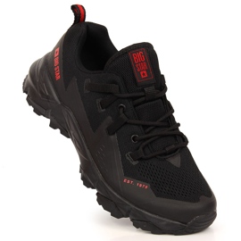 Pantofi de trekking cu plasă Big Star negri KK274211 negru 1