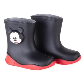 Galoșuri negre pentru băieți Shelovet negru 1