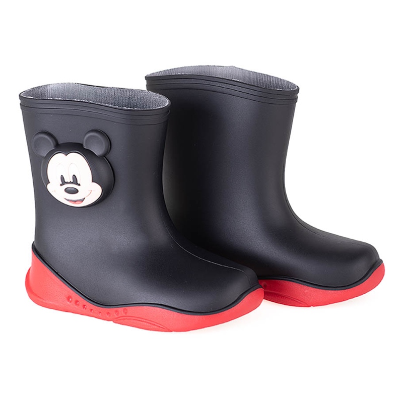 Galoșuri negre pentru băieți Shelovet negru 1