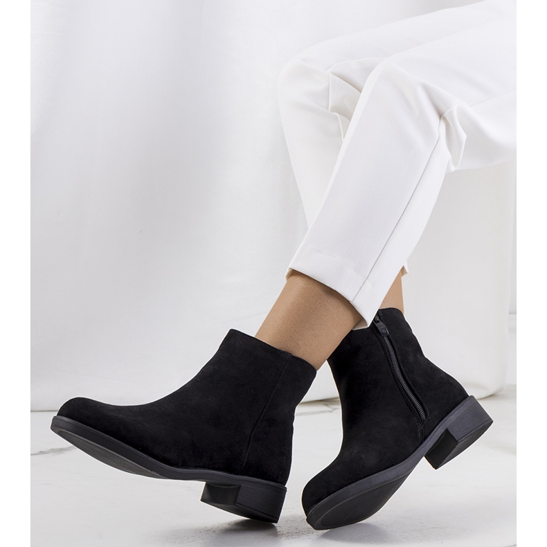 Cizme negre de la Tereza negru 1