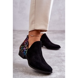 Cizme Maciejka Piele Cu Pete 04091-39 Negru multicolor 2