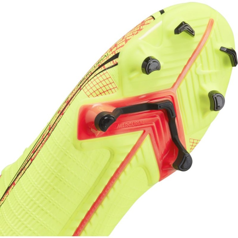 Pantofi de fotbal Nike Mercurial 14 Vapor Academy FG / MG Jr CV0811-760 galbeni 4