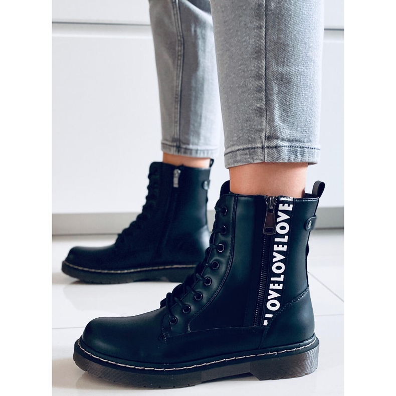 Cizme de lucru Siggy Black Matt negru 1